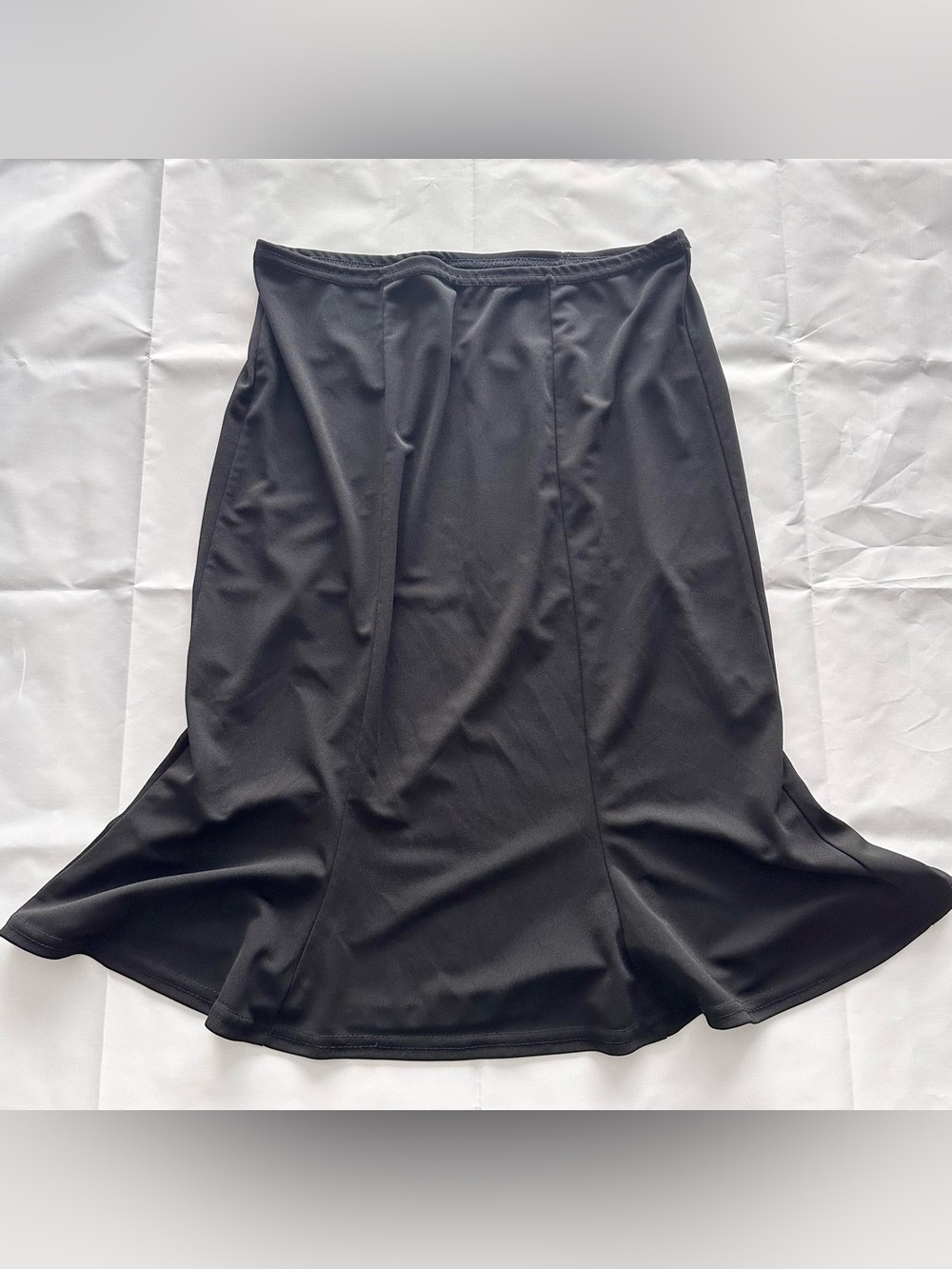 All That Jazz black midi skirt, size large